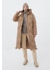 Finn Flare Steppmantel Wattiert in dark beige