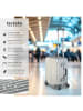 tectake Aluminium Boardtrolley Airway gängige Handgepäckgröße von 20 Zoll mit Teleskopgr