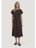 Hessnatur Kleid in kakao braun