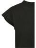 Urban Classics Urban Classics T-Shirt kurzarm in black/white + black