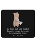 Mr. & Mrs. Panda Mouse Pad Buchhalterin Herz mit Spruch in Schwarz