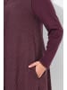 Ulla Popken Kleid in burgunder