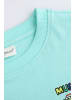 Coccodrillo T-Shirt mit kurzen Ärmeln in in Minzfarbe
