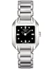 Tissot T-Wave Uhr silber schwarz rechteckig T02.1.285.54