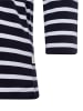 März Langarmshirt in marine weiß