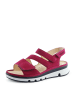 Ganter Riemchen Sandalen für Damen in weinrot