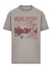 F4NT4STIC Oversize T-Shirt US National Parks Grand Canyon Sunrise in Asphalt
