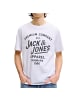 Jack and Jones T-Shirt Bluzane Short Sleeve Tee in Weiß