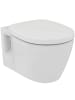 Ideal Standard WC-Set mit Absenkautomatik Connect 54,5 x 36,5 x 34 cm weiß in weiß