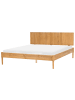 Beliani Doppelbett AMBAZAC in Braun - (W) 168 x (H) 90 x (L) 211 cm