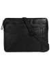 SPIKES & SPARROW Dokumententasche LAPTOP SLEEVE echt Leder in schwarz