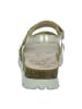 PANAMA JACK Plateau Sandaletten in Gold