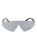 Sting Unisex Sonnenbrille Mono-Objektiv Silber
