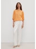 comma Bluse kurzarm in Orange