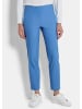 GOLDNER Elegante 7/8-Hose mit Schlupfbund in blau