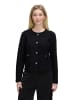 Betty Barclay Sweatjacke mit Knöpfen in Schwarz