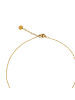 ANELY Edelstahl Halskette mit Coin Anhänger in Gold