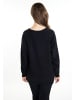 usha BLACK LABEL Strickpullover in Schwarz