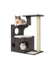 Feandrea Katzenbaum Caen in Nebelgrau - (B)42 x (H)88 x (T)66 cm