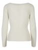 Urban Classics Crew Neck Jumper in whitesand