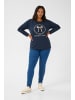KAFFE curve Sweatshirt KCelina Loose fit in Midnight Marine