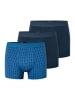 Schiesser Retro Short / Pant 95/5 Cotton in Dunkelblau