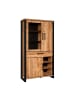 ebuy24 Vitrinenschrank Enna Mango 106 x 45 cm