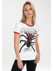 Logoshirt T-Shirt Spider-Man in altweiss/rot