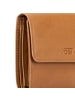 Jost Rana Geldbörse RFID Schutz Leder 12 cm in cognac
