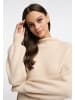 RISA Oversized Strick Pullover in Beige