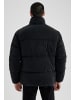 DeFacto Winterjacke SLIM FIT in Schwarz