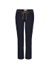 Killtec Sommerhose Damen mit Gürtel in blau