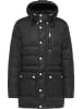 DreiMaster Maritim Winterparka in Schwarz