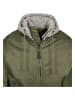 Brandit Brandit Herren Hooded MA1 Bomber Jacket in olive/grey