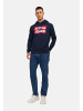 Jack & Jones Sweatshirt 'Corp Logo' in Navy Blazer PR
