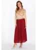 faina Women Skirt in burgundy