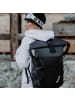 YEAZ STOCKHOLM Wasserfester Rucksack weißes Logo in schwarz