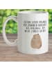 Mr. & Mrs. Panda Kindertasse Murmeltier mit Spruch in Weiß