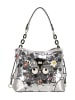 myMo Women 2-In-1 Tote Bag Set in Silver