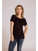 ZHRILL Damen T-Shirt ZHSHELLY SUNDREAM in Schwarz