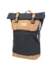 Doughnut Christopher Euro 18 - Rolltop Rucksack 45 cm (black x khaki) in black x khaki