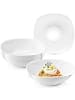 Sänger 6-tlg. Pastaschalen Set Bilgola in Weiß aus Porzellan