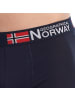 Geographical Norway 3er-Set: Boxershorts in Blue