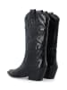 Bianco Cowboystiefel in Black