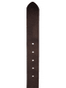 Reichstadt Reichstadt Herren Fashion Gürtel Echtleder 25RS060 Vintage Brown 115cm x 3,8cm