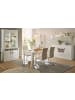 Furn.Design Esstisch weiß Pinie Landhaus, Tisch 160 x 90 cm