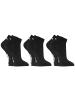 United Labels 3er Pack Umbro Socken - Quartersocken Sport in schwarz