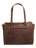 Bodenschatz Shopper echt Leder in cognac
