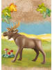 Playmobil WILTOPIA 71052 Elch inklusive vielen Zubehör Sammelkarte 4+