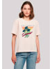 F4NT4STIC Tee California Palmen Retro in pink